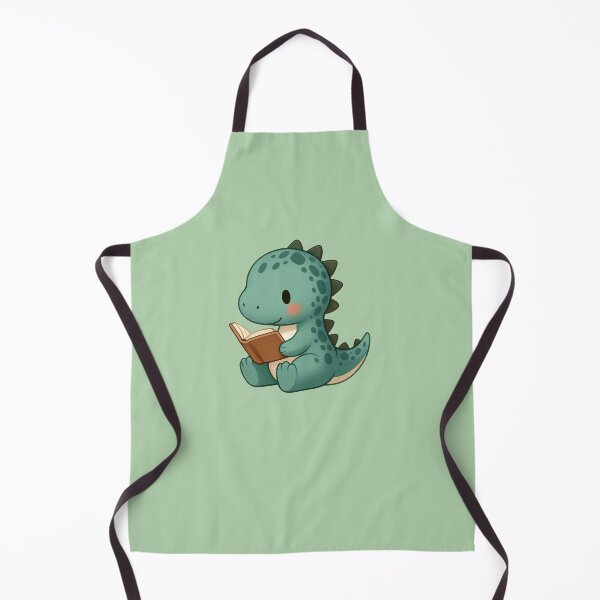 Item preview, Cute Dinosaur Book Lover Watercolour designed and sold by Passion-Fruits.