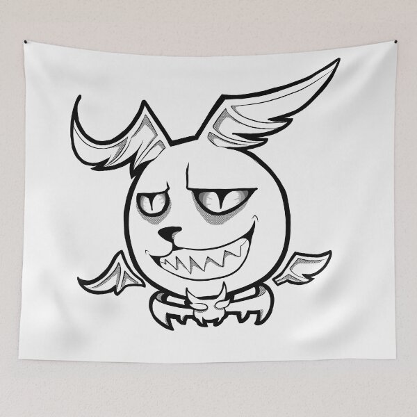 Item preview, The Demon Rabbit designed and sold by Little Chubby Star.