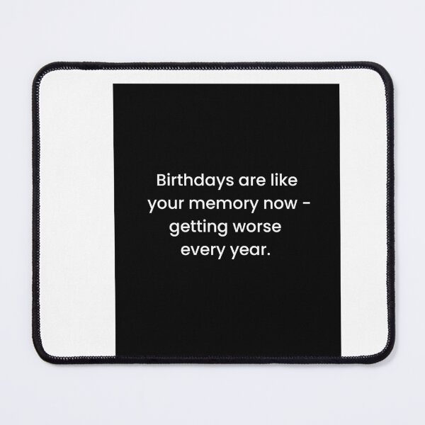 Aperçu de l'œuvre Les anniversaires sont comme votre cadeau d'anniversaire, un mème de Noël, une farce drôle et bizarre créée et vendue par CheeseBlueprint.