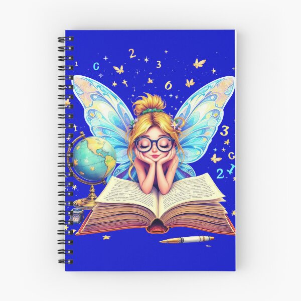Item preview, Magic of Learning Fairy, Fantasy Book Lover Shirt, Student & back to school Gift Digital Art designed and sold by TheGaliyaStudio.