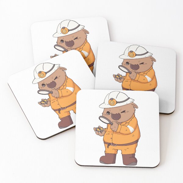 Item preview, Gold Discovering Wombat designed and sold by Tired manuporter.