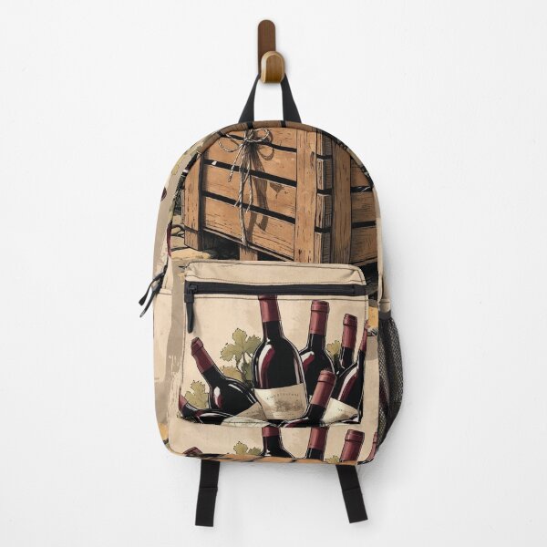 Item preview, Bottles of the Harvest – Rustic Vineyard Crate designed and sold by Deezyned.