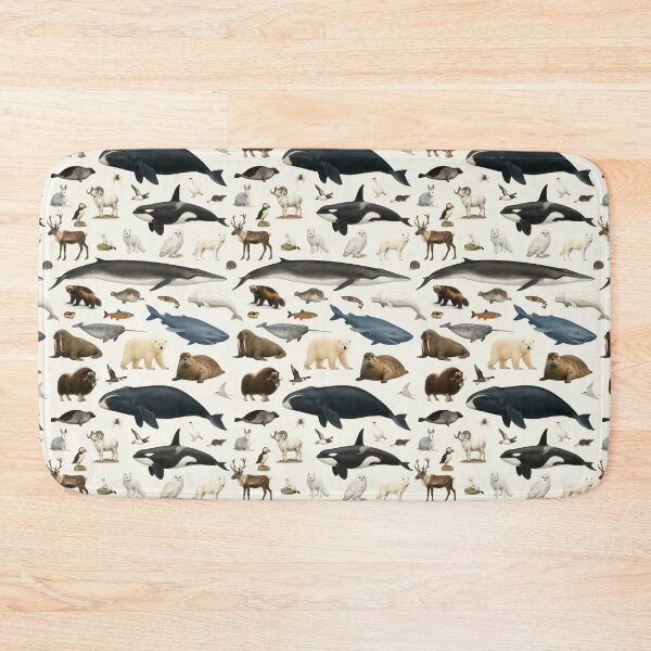 Item preview, Animals of the Arctic Illustration Chart Polar Wildlife designed and sold by kakarikihill.