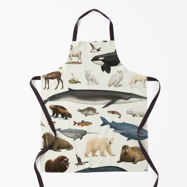 Item preview, Animals of the Arctic Illustration Chart Polar Wildlife designed and sold by kakarikihill.