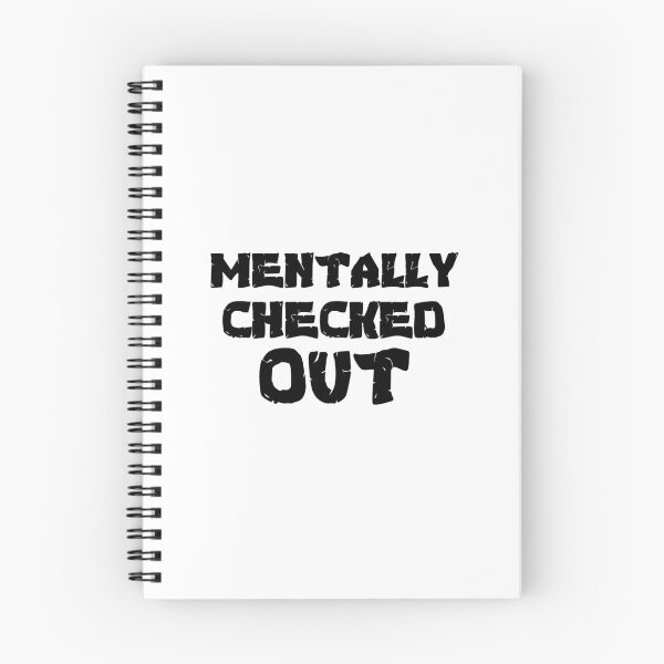 Item preview, Mentally Checked Out designed and sold by 101univers.
