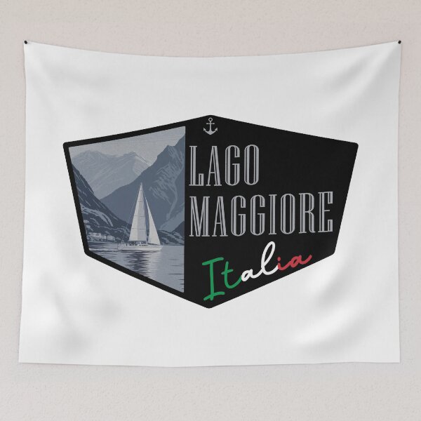 Item preview, Lago Maggiore, Lake Maggiore, Italian lake designed and sold by Wanderful-roads.