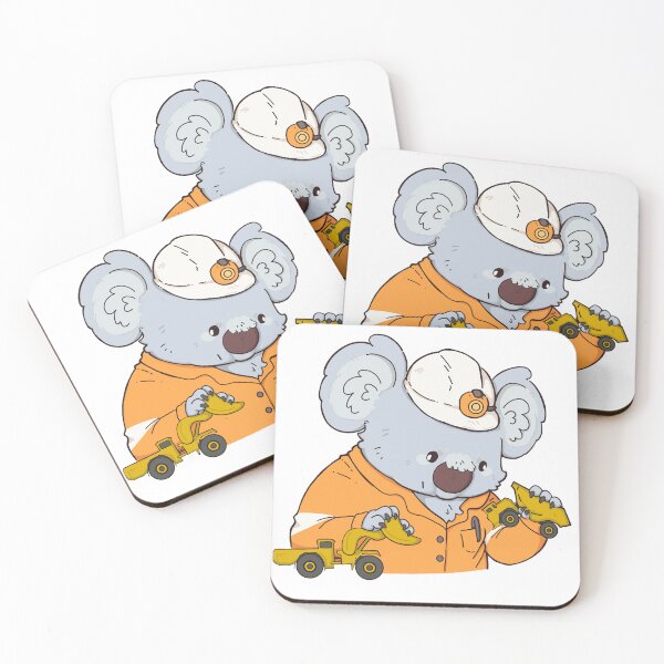 Item preview, playful mining koala designed and sold by Tired manuporter.