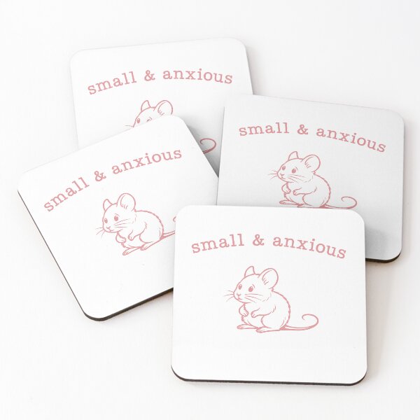 Item preview, Small & Anxious Mouse designed and sold by k3rstman1.