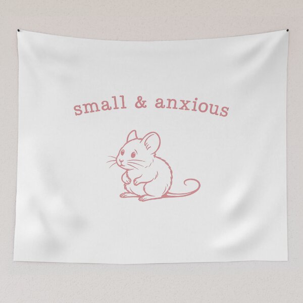 Item preview, Small & Anxious Mouse designed and sold by k3rstman1.