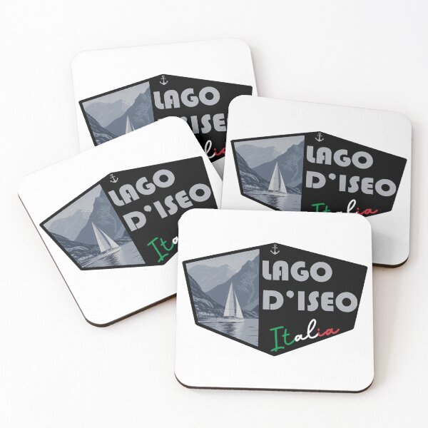 Item preview, Lago d'Iseo, Lake Iseo, Italian lake designed and sold by Wanderful-roads.