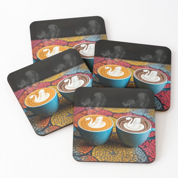 Item preview, Swan Latte’s designed and sold by IvaRenee.
