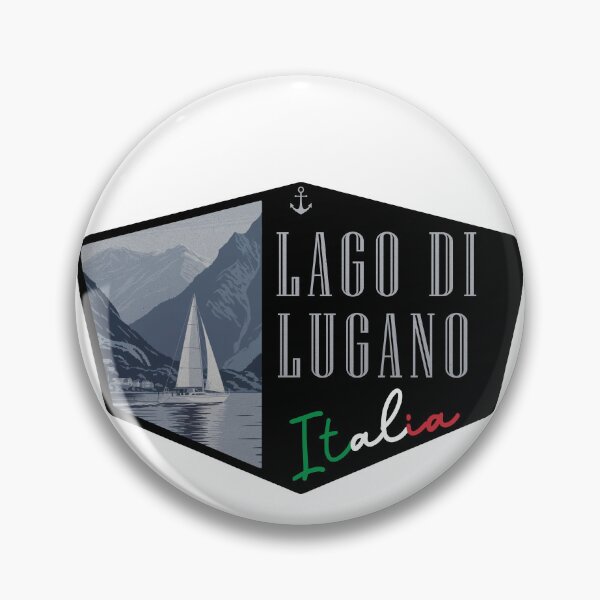 Item preview, Lago di Lugano, Lake Lugano, Italian lake designed and sold by Wanderful-roads.
