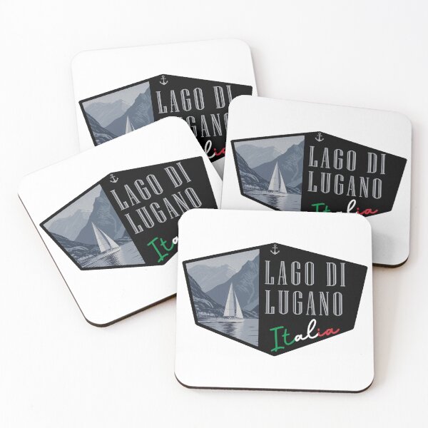 Item preview, Lago di Lugano, Lake Lugano, Italian lake designed and sold by Wanderful-roads.