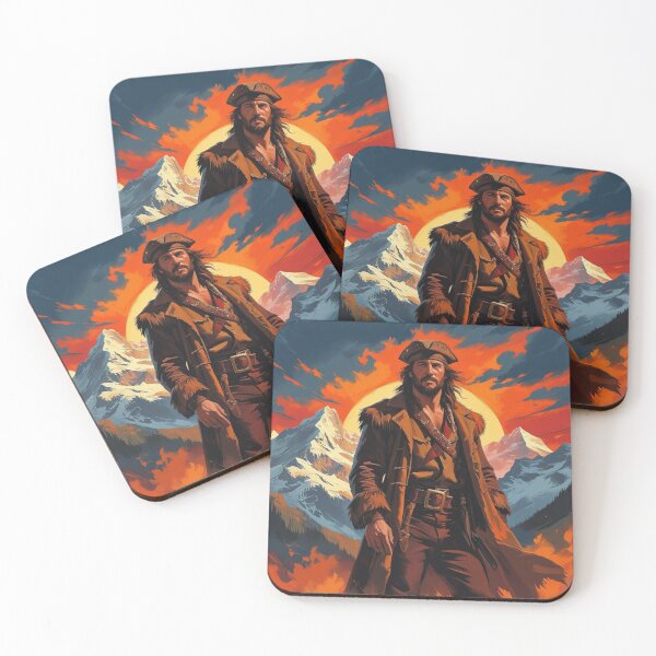 Item preview, Davy Crockett – Epic Wild Frontier Sunset Art designed and sold by jelonkaa.