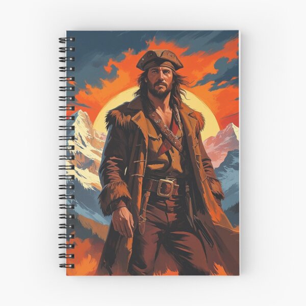 Item preview, Davy Crockett – Epic Wild Frontier Sunset Art designed and sold by jelonkaa.