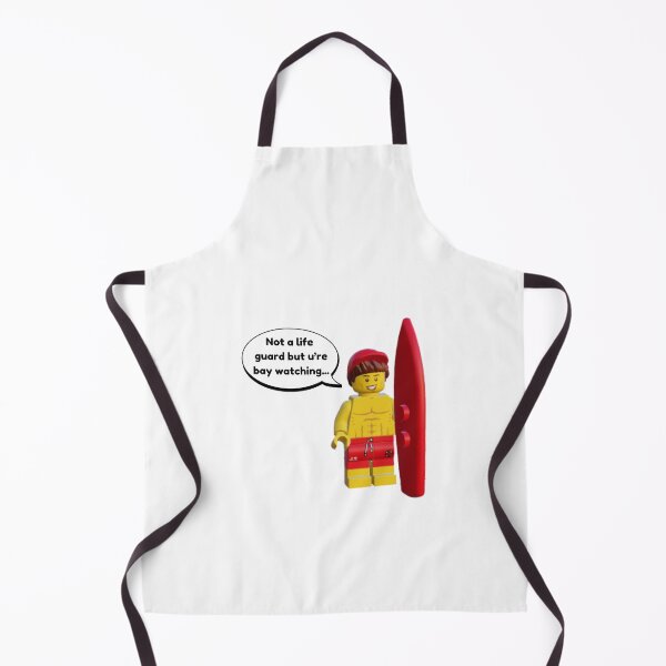Item preview, Funny Lifeguard Lego Man - Funny Frat Quotes designed and sold by Bella-Bear.
