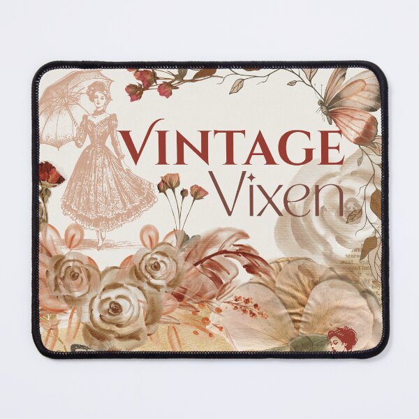 Item preview, Vintage Vixen Vintage Artwork designed and sold by The Courtesan Boutique.