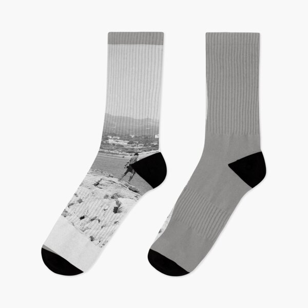 Item preview, Fishing Tavira Black And White designed and sold by eddiebarronshop.