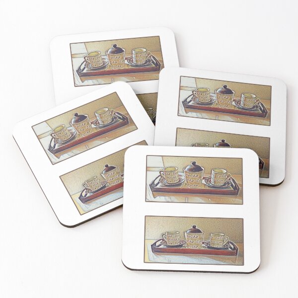 Item preview, Coffee Set for Two | Set da caffè per due | Service à café pour deux designed and sold by LenaBlueDesigns.