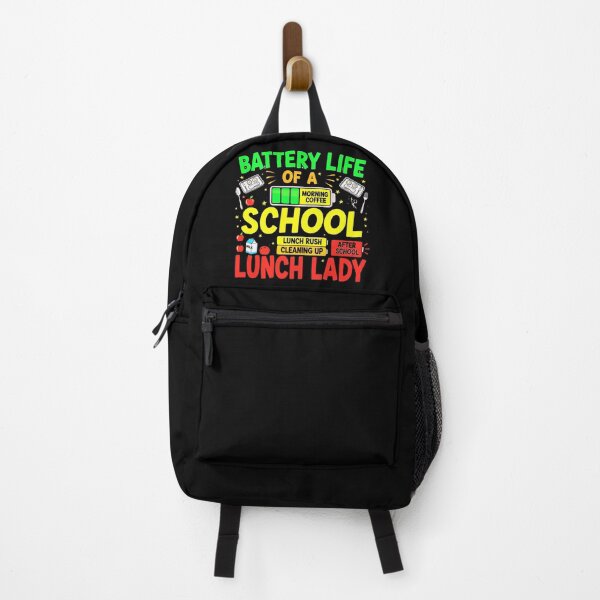 Item preview, Battery Life Of A School Lunch Lady, Funny, Cafeteria designed and sold by Teetreasure2.