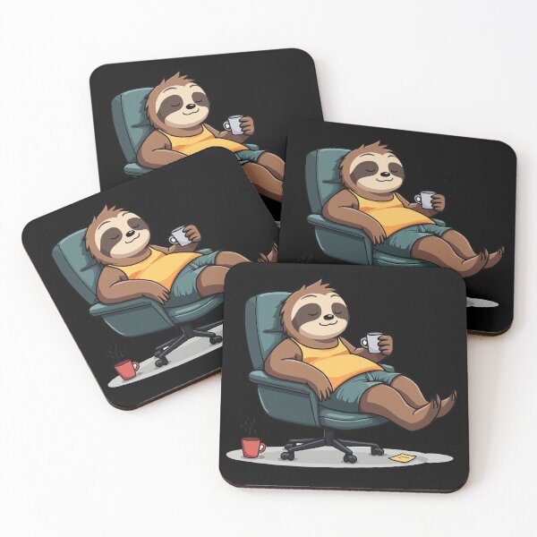 Item preview, Office Sloth – Work Hard, Nap Harder designed and sold by Hans-Design.