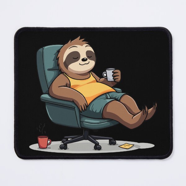 Item preview, Office Sloth – Work Hard, Nap Harder designed and sold by Hans-Design.
