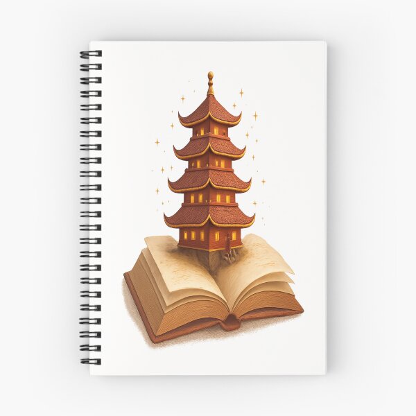 Item preview, Pagoda Pages of Reading, PA – Berks County Story & Pretzel Pride designed and sold by Globalcitytees.