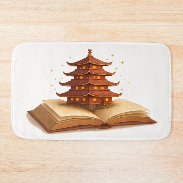 Item preview, Pagoda Pages of Reading, PA – Berks County Story & Pretzel Pride designed and sold by Globalcitytees.