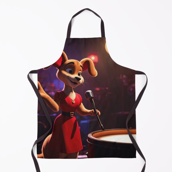 Item preview, Female Puppy, singing in a dimly lit Jazz club designed and sold by Colin Bentham.