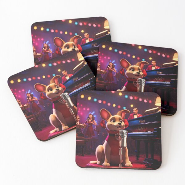 Item preview, Female Puppy, singing in a dimly lit Jazz club designed and sold by Colin Bentham.