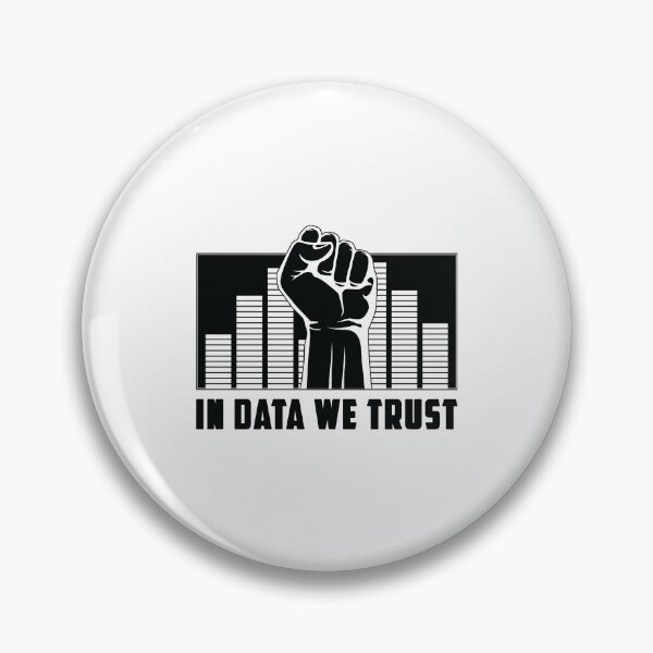 Item preview, In Data We Trust Machine Learning Data Scientist designed and sold by tshirtconcepts.