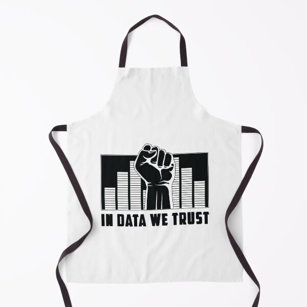Item preview, In Data We Trust Machine Learning Data Scientist designed and sold by tshirtconcepts.