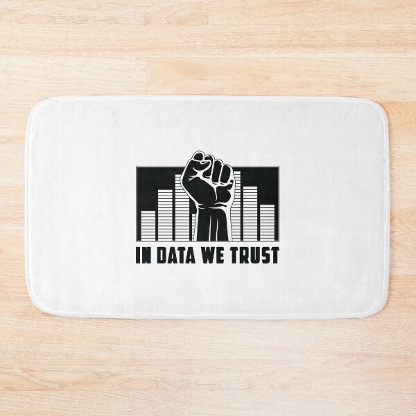 Item preview, In Data We Trust Machine Learning Data Scientist designed and sold by tshirtconcepts.