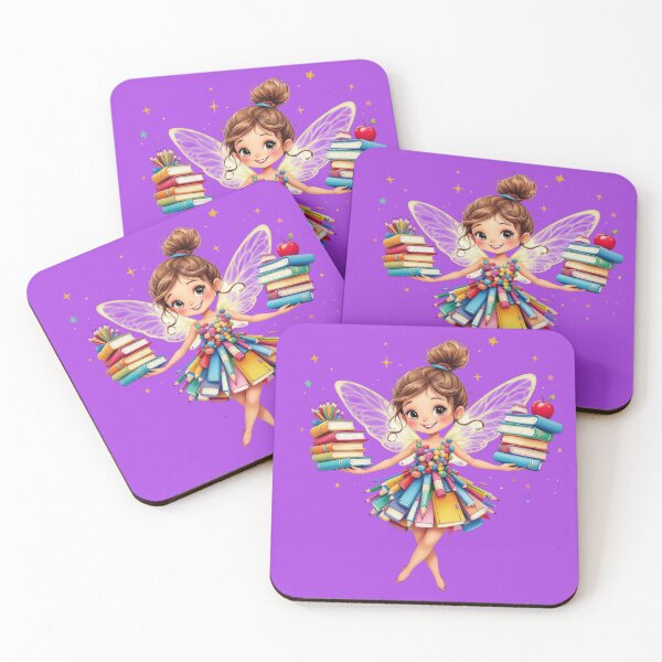 Item preview, Back to School Fairy PNG, High school Sublimation, Cute Student Art Print designed and sold by TheGaliyaStudio.
