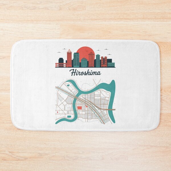 Item preview, Vintage Japan City – Hiroshima designed and sold by SignumShop.