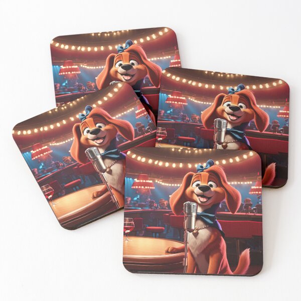 Item preview, Female Puppy, singing in a dimly lit Jazz club designed and sold by Colin Bentham.