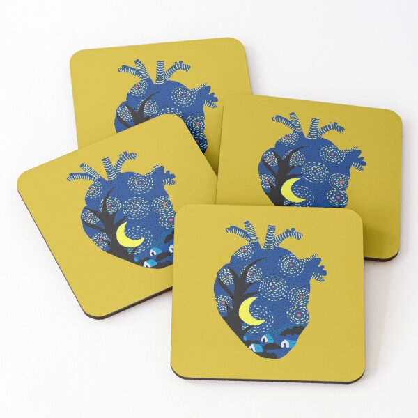 Item preview, Starry Night Heart designed and sold by Doodleassam.