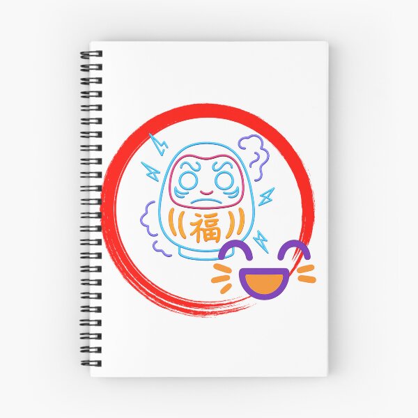 Item preview, Electric Daruma and Cosmic Smile designed and sold by KRISS DEL - STUDIO.