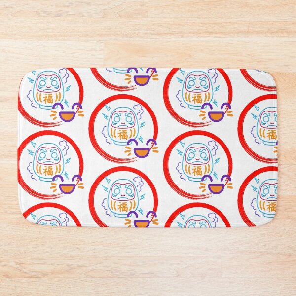 Item preview, Electric Daruma and Cosmic Smile designed and sold by KRISS DEL - STUDIO.
