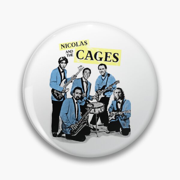 Item preview, Nicolass And The Cagess (Nic Cage Band) designed and sold by Amlobderhm.