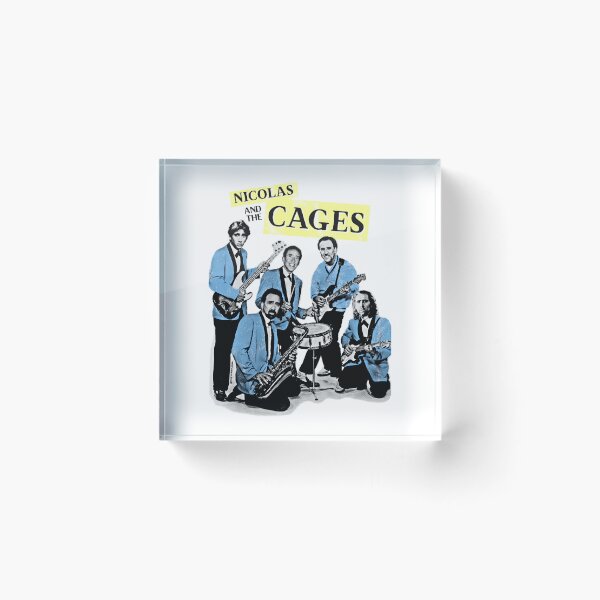 Item preview, Nicolass And The Cagess (Nic Cage Band) designed and sold by Amlobderhm.