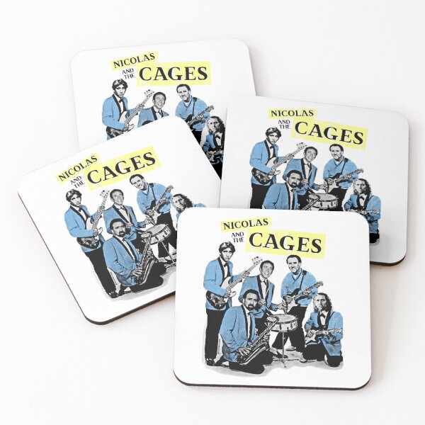 Item preview, Nicolass And The Cagess (Nic Cage Band) designed and sold by Amlobderhm.