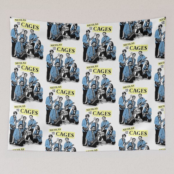 Item preview, Nicolass And The Cagess (Nic Cage Band) designed and sold by Amlobderhm.