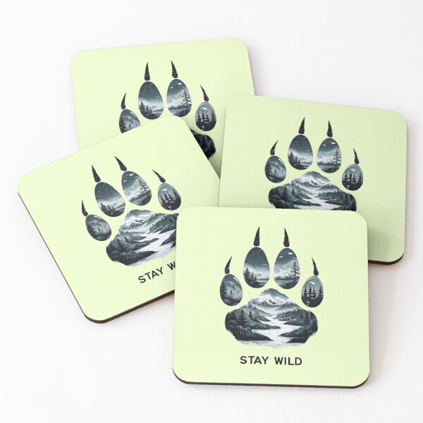 Item preview, Bear Paw Print designed and sold by Aise06.