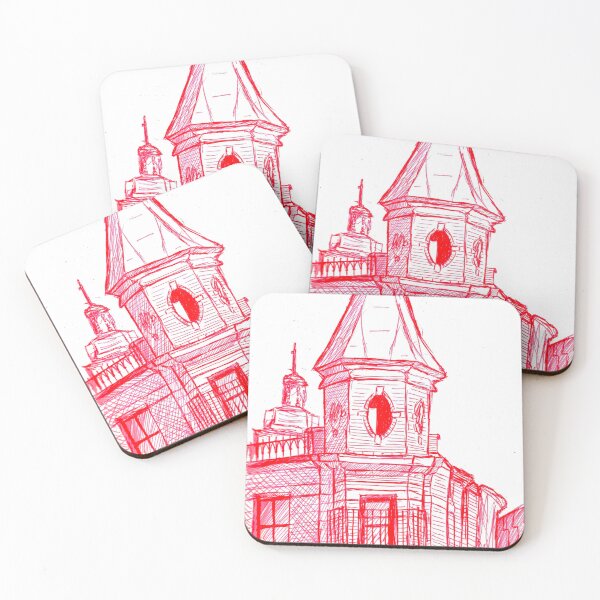 Item preview, Red Cork Building designed and sold by EstherProduction.