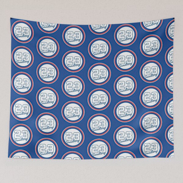 Item preview, Ryne Sandberg 23 Jersey Number Baseball Chicago Cubs 2 designed and sold by smorfydesign.