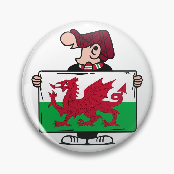 Item preview, Wales Cymru Flag Andy Capp designed and sold by casualsofficial.