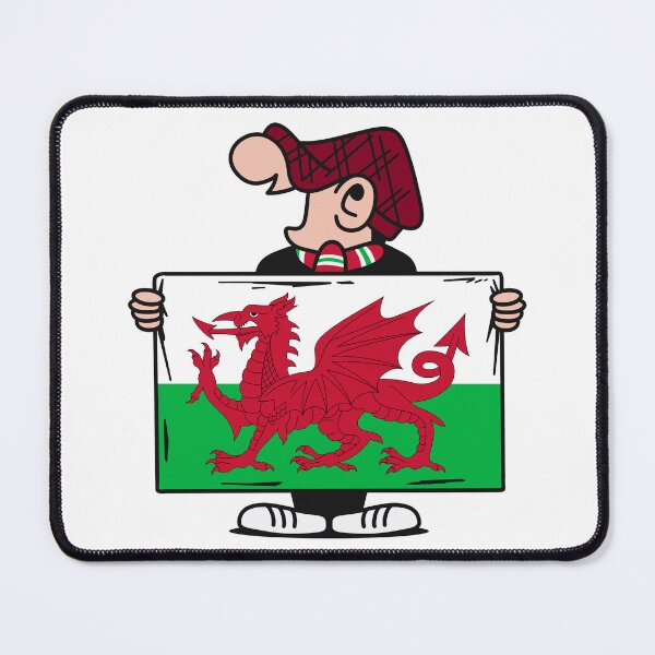 Item preview, Bandera de Gales Cymru Andy Capp designed and sold by casualsofficial.