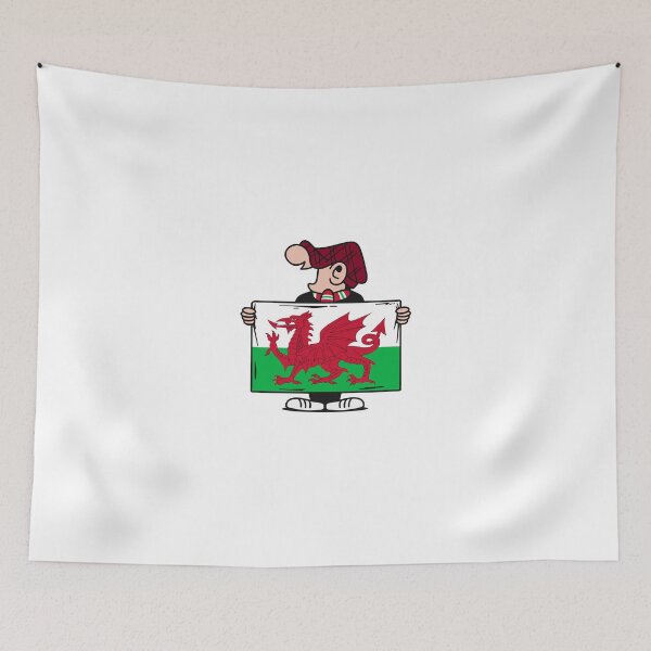Item preview, Wales Cymru Flag Andy Capp designed and sold by casualsofficial.