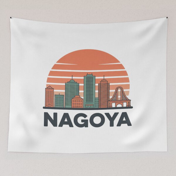 Item preview, Vintage Japan City – Nagoya designed and sold by SignumShop.